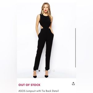 ASOS cutout jumpsuit Size 0